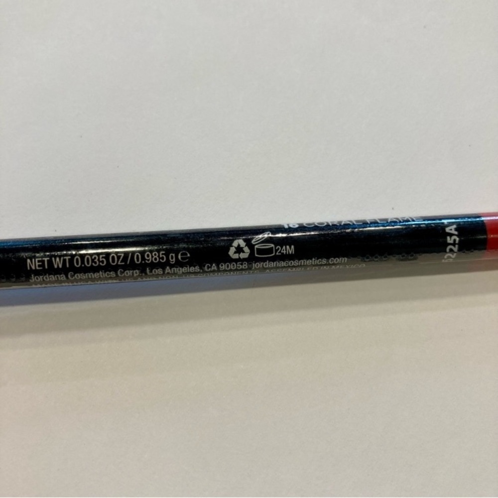 Bundle of 5 Jordana Lipliner Lip Liner Pencils #16 “Coral Flame” NOS SEALED - Picture 14 of 15